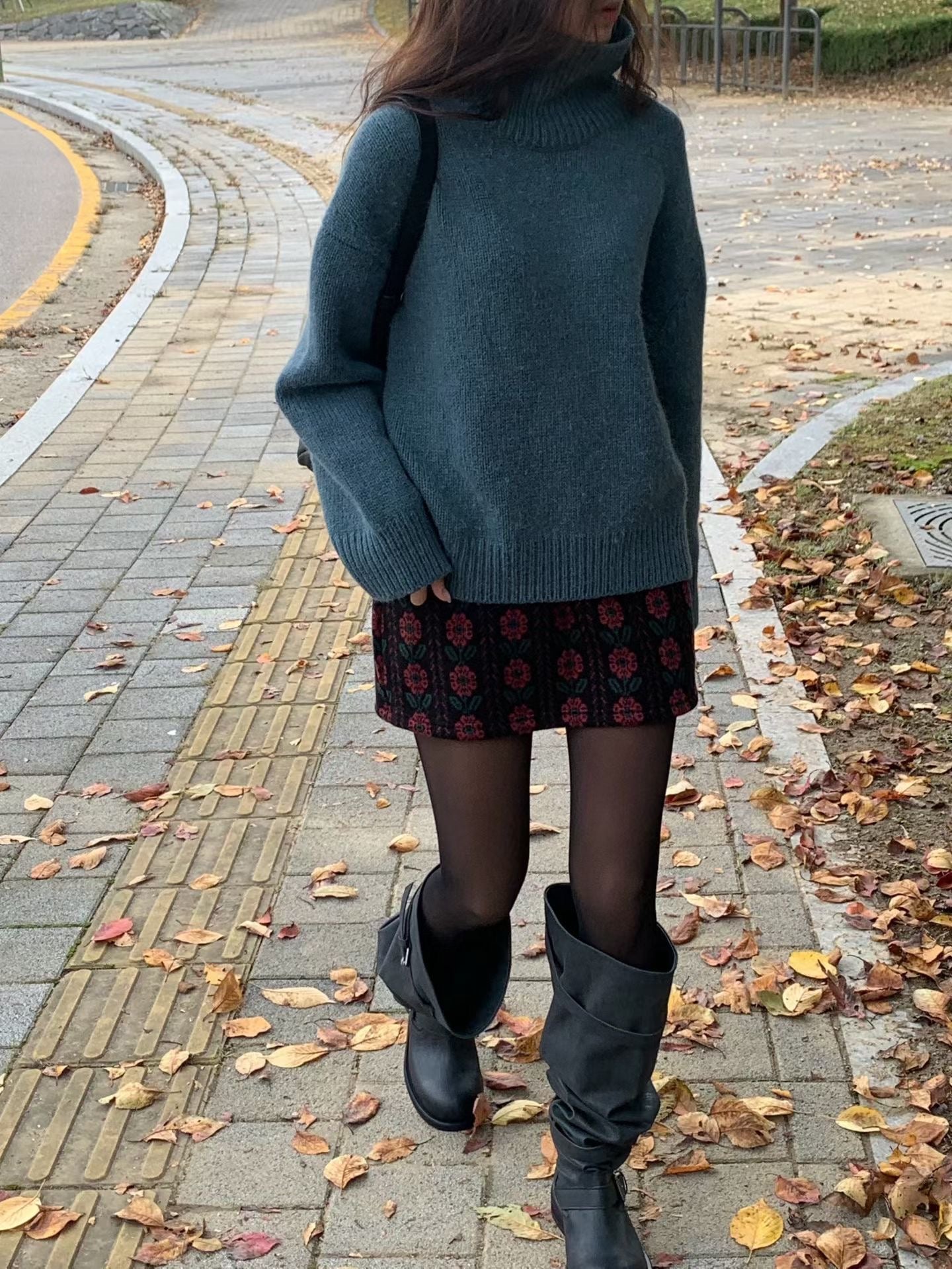 【至高質素布材】Luxurious Baby Alpaca High Neck Knit | 柔霧感羊駝高領上衣