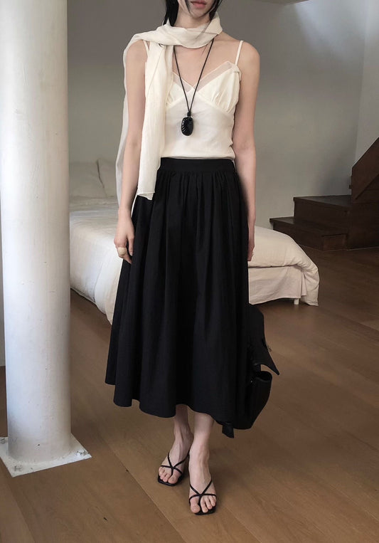 Everyday Comfort A-Line Skirt | 日常舒適百搭傘裙