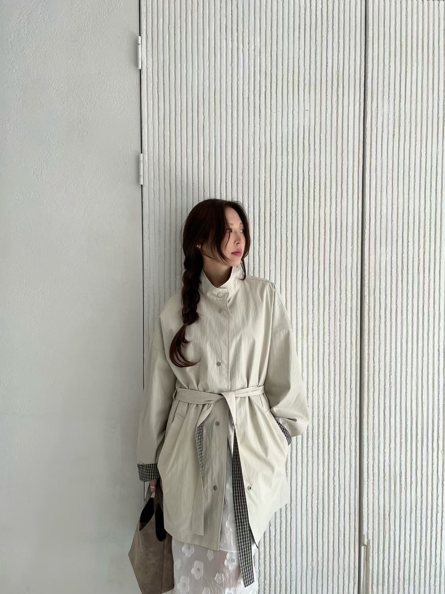 <Premium 一件多穿> Reversible Long Field Jacket | 雙面質感中長版外套