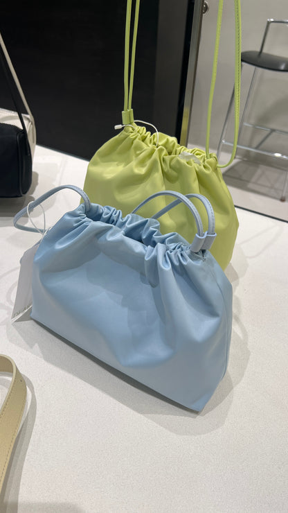 [連線壓軸加碼款] Nylon Pleated Dumpling Bag