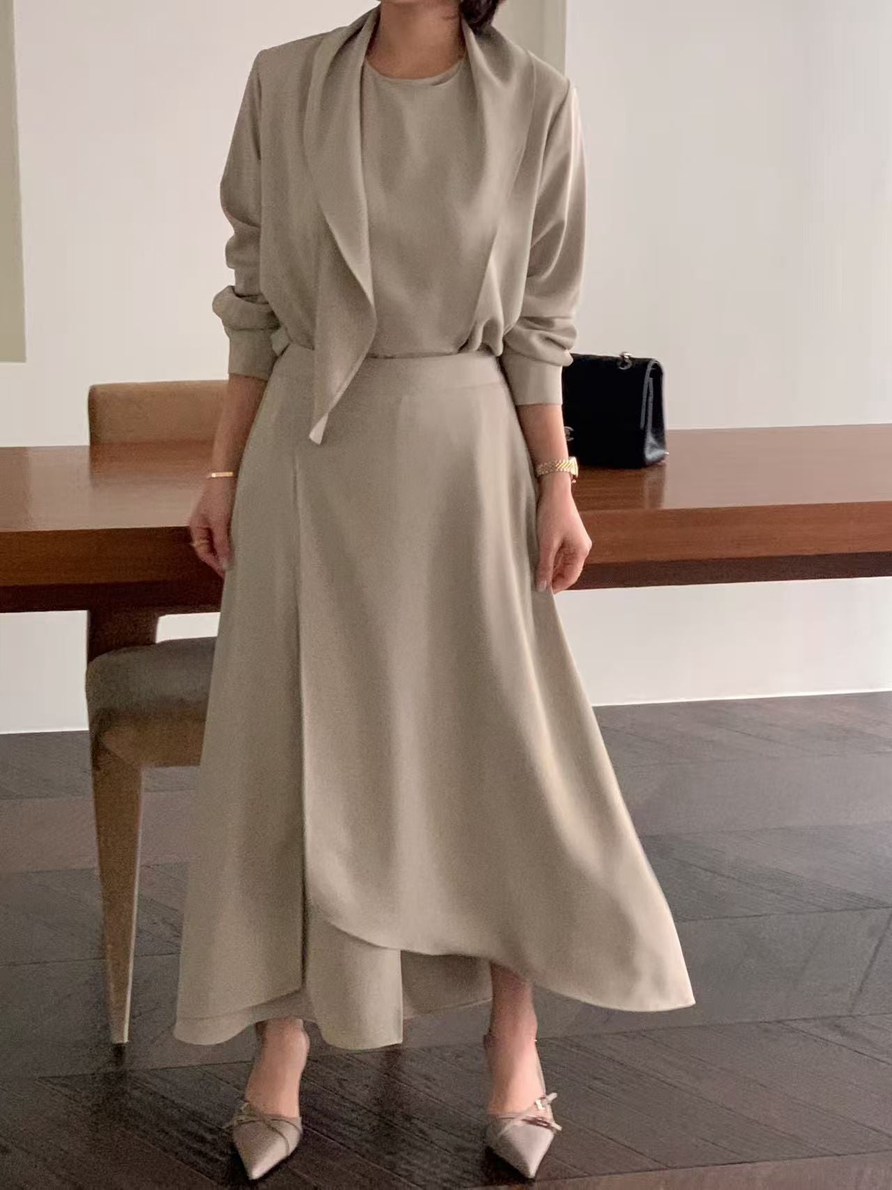 The Lenny Ribbon Blouse