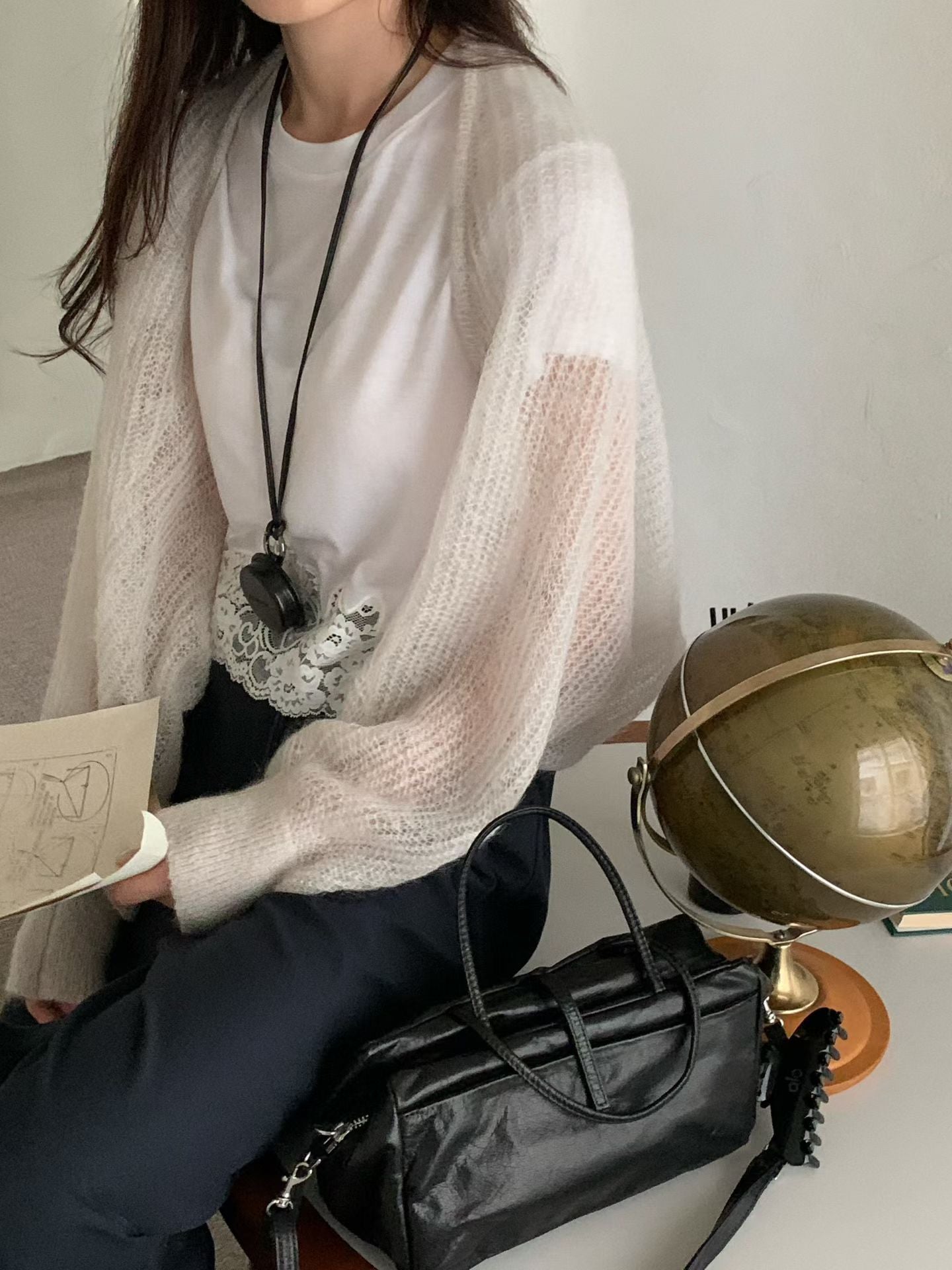 <<唯美小羊毛 3-WAY>>Snuggly Lambswool Cover-up ｜ 柔滑小外套&領巾