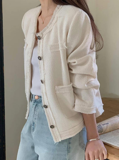 The Classy Tweed Jacket | 優雅小香風薄外套