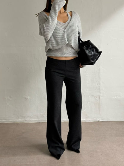 Alpaca Halter Neck & Cardi Set