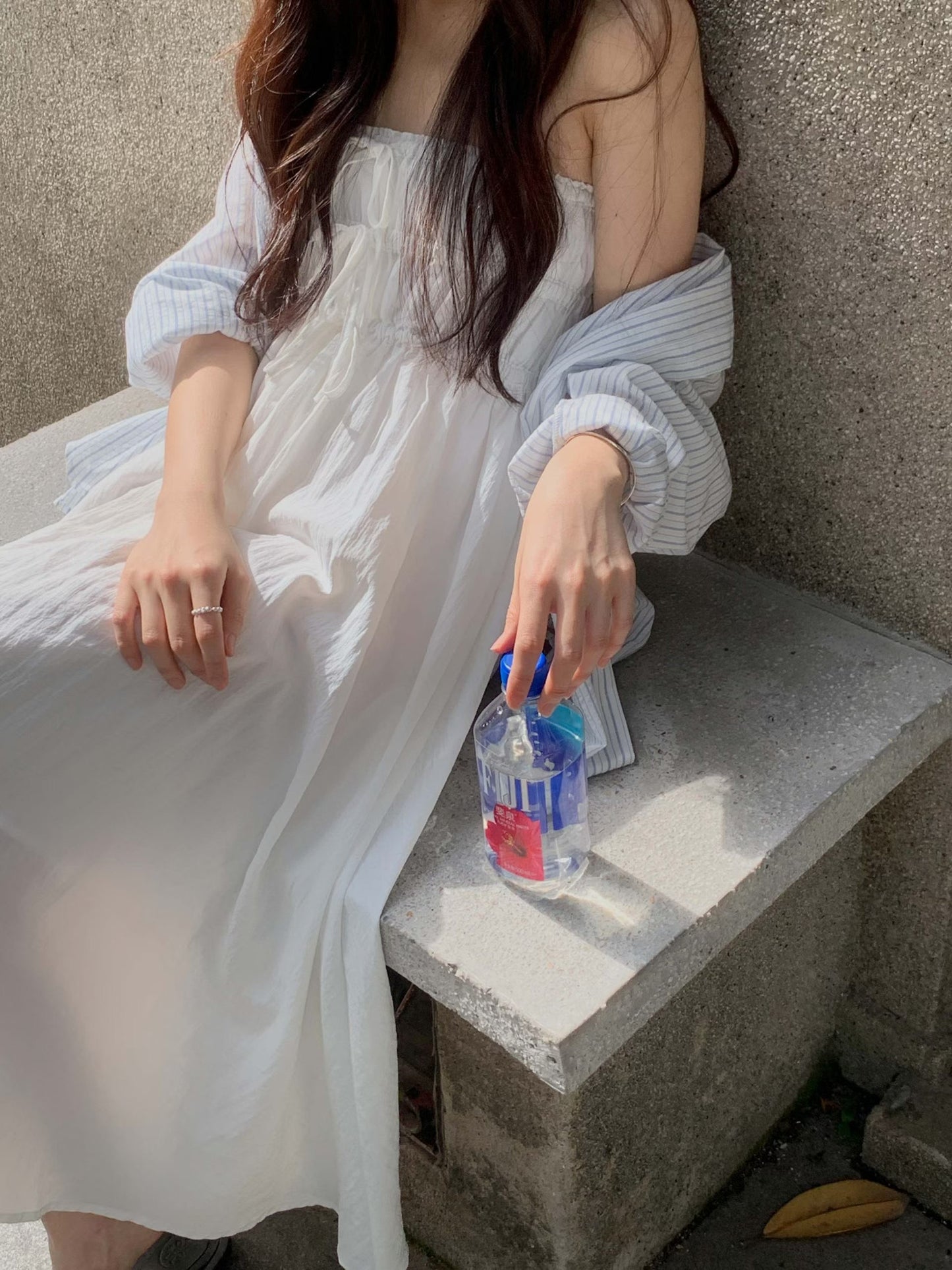 Flowy Sheer Summer Dress | 飄逸仙氣長裙￼