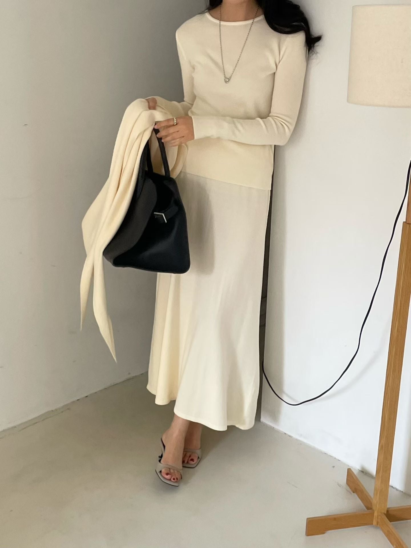 Graceful Girly 3-pcs Set | 優雅中長裙3件套裝