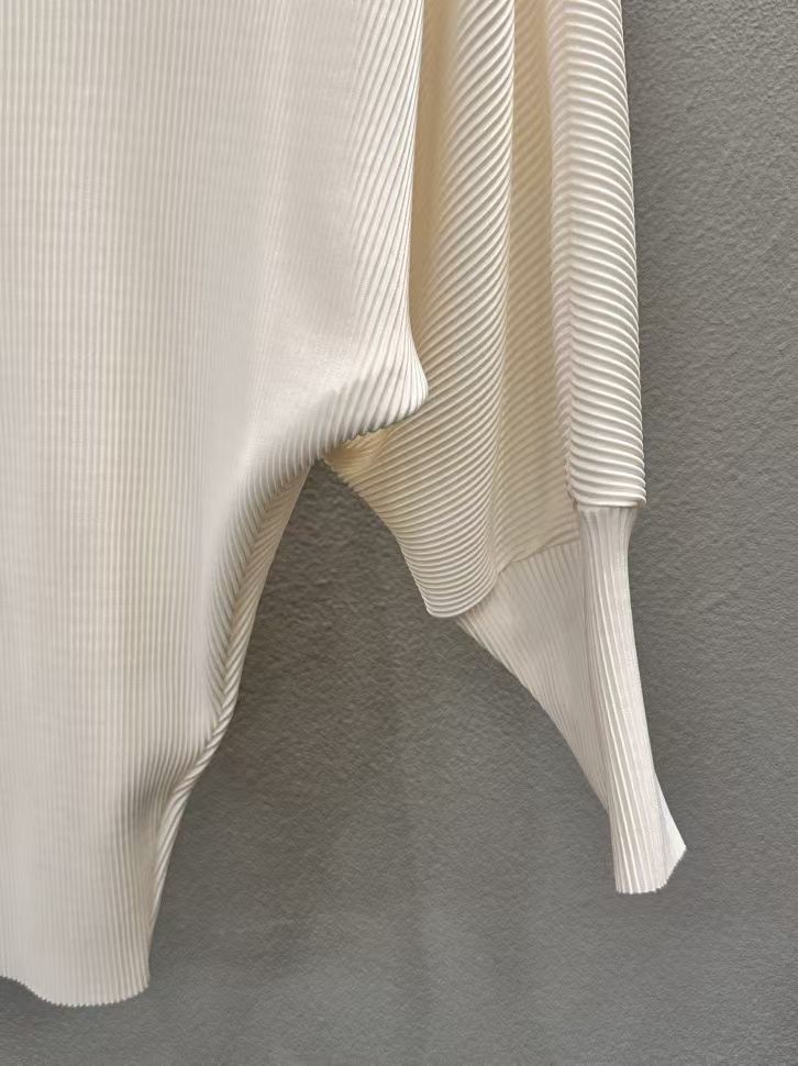 [暴美！] Ultra Soft Pleated Blouse | 中領優雅小摺皺上衣￼￼