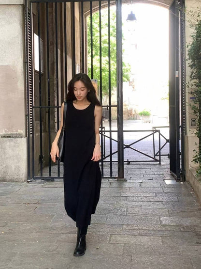 <<秋冬必備百搭OPS>> Waffle Sleeveless OPS