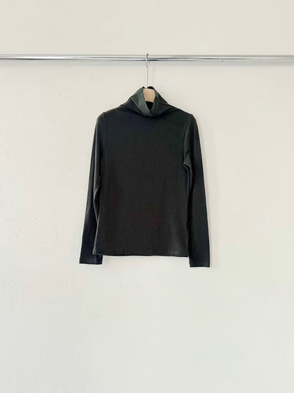 [Premium] Cashmere Tencel Lightweight High Neck Top