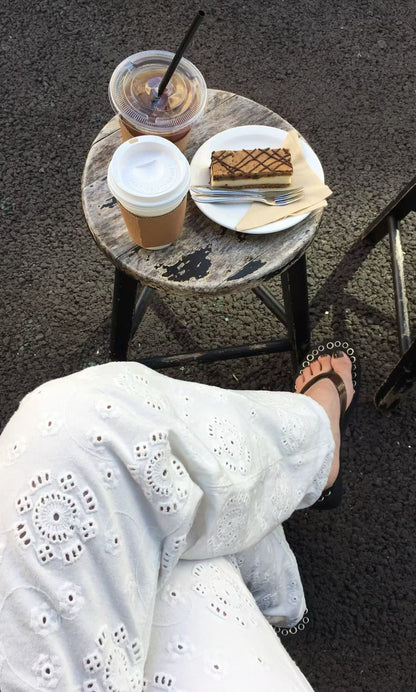 Soft Crochet Daily Pants | 柔軟鉤針慵懶感長褲