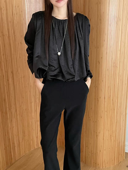 【返工長褲推介】Smooth Light Flared Pants | 極美小喇吧長褲