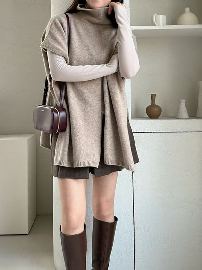 Extra Fine Wool Blend 2-way Cape