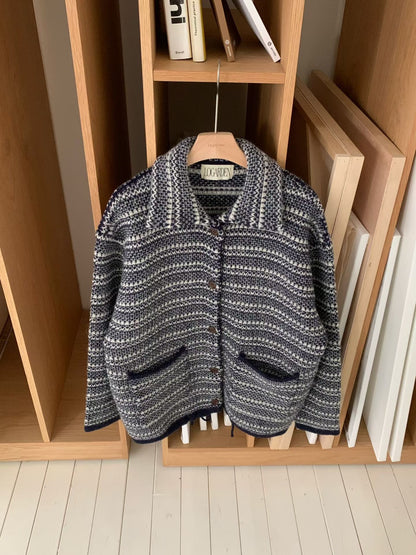 Bloom Embroidered Cardigan | 細緻羊毛針織外套