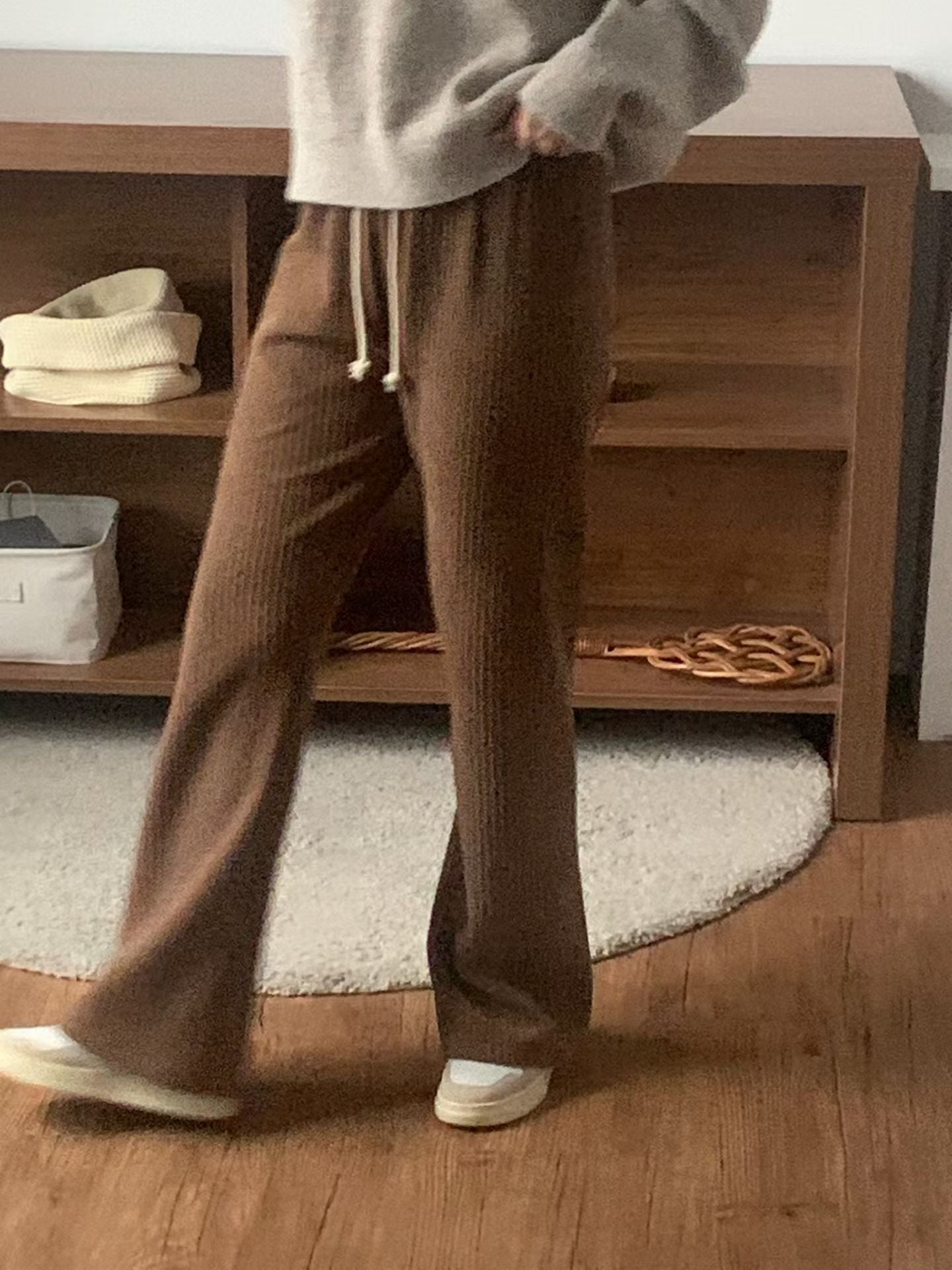 [連線壓軸加碼款] Everyday Comfort Stretchy Pants | 冬日基礎直紋彈力褲