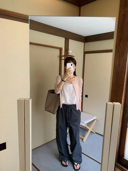 Feather Papier Cardigan | 紙感薄霧針織外套