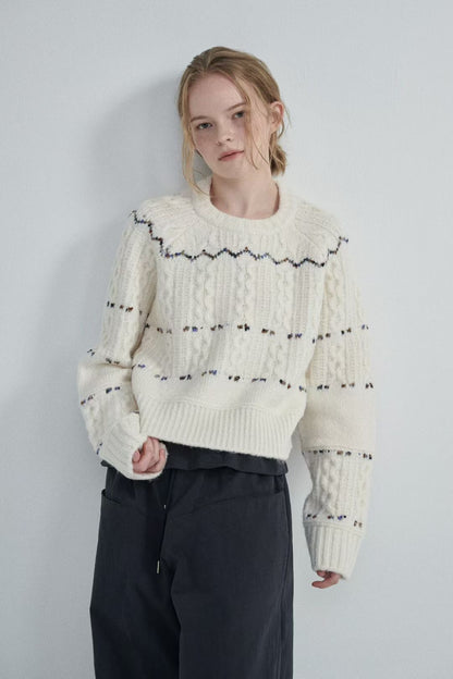 【Monotour連線 - 壓軸加碼款】Fluff Line Sweater