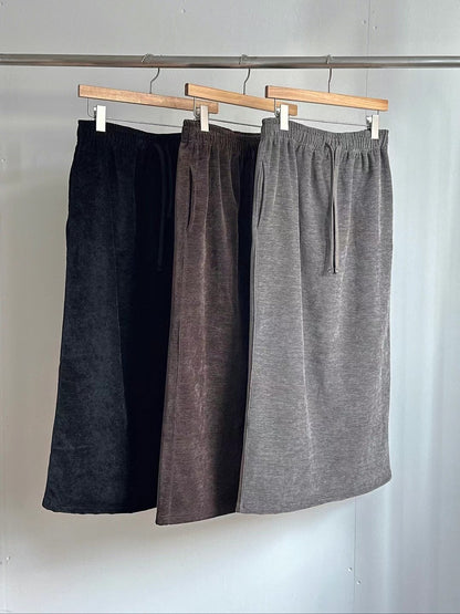 Everyday Cozy Midi Skirt