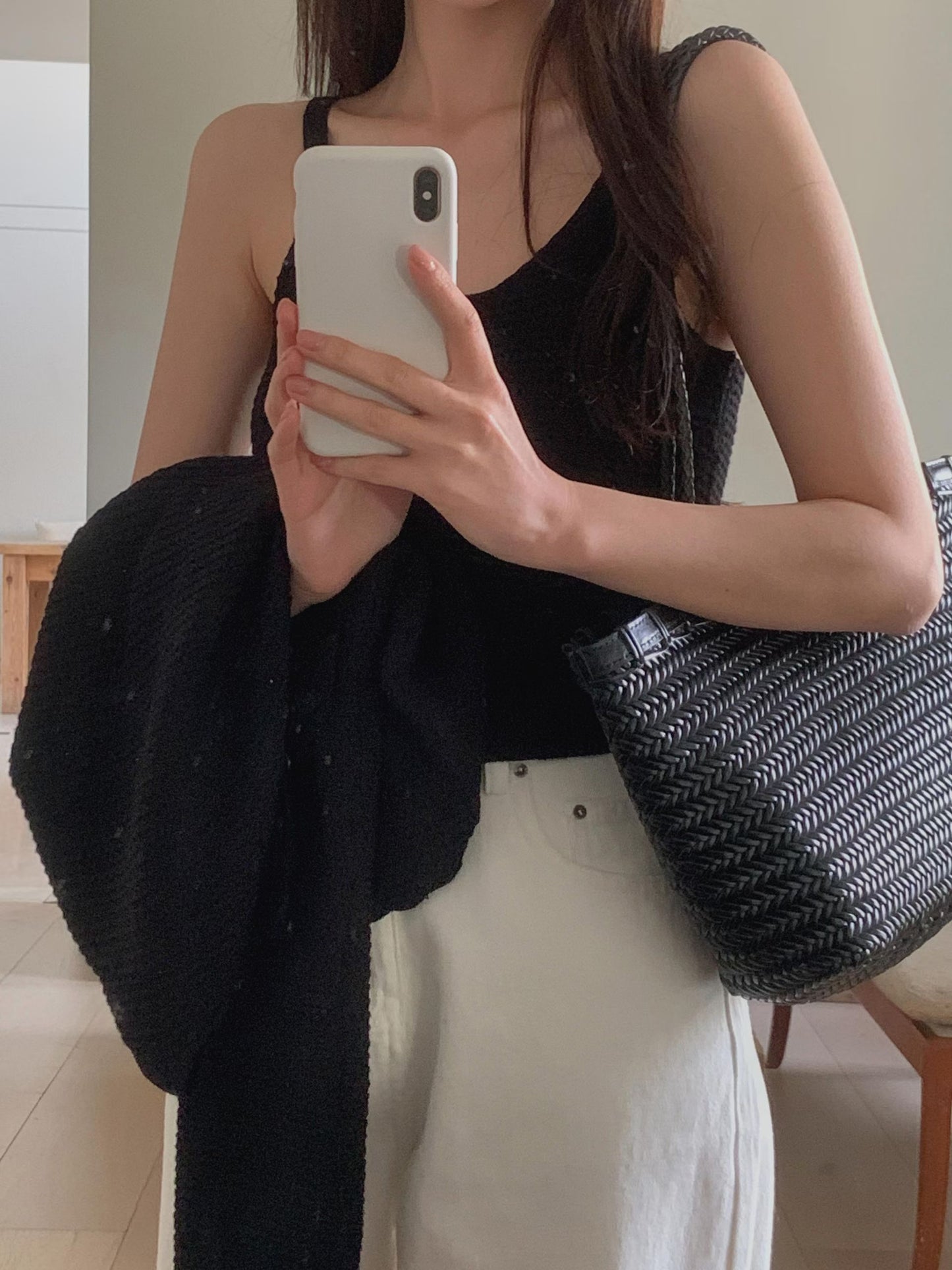 Parisian Waffle Soft Cami | 簡約窩夫紋理背心