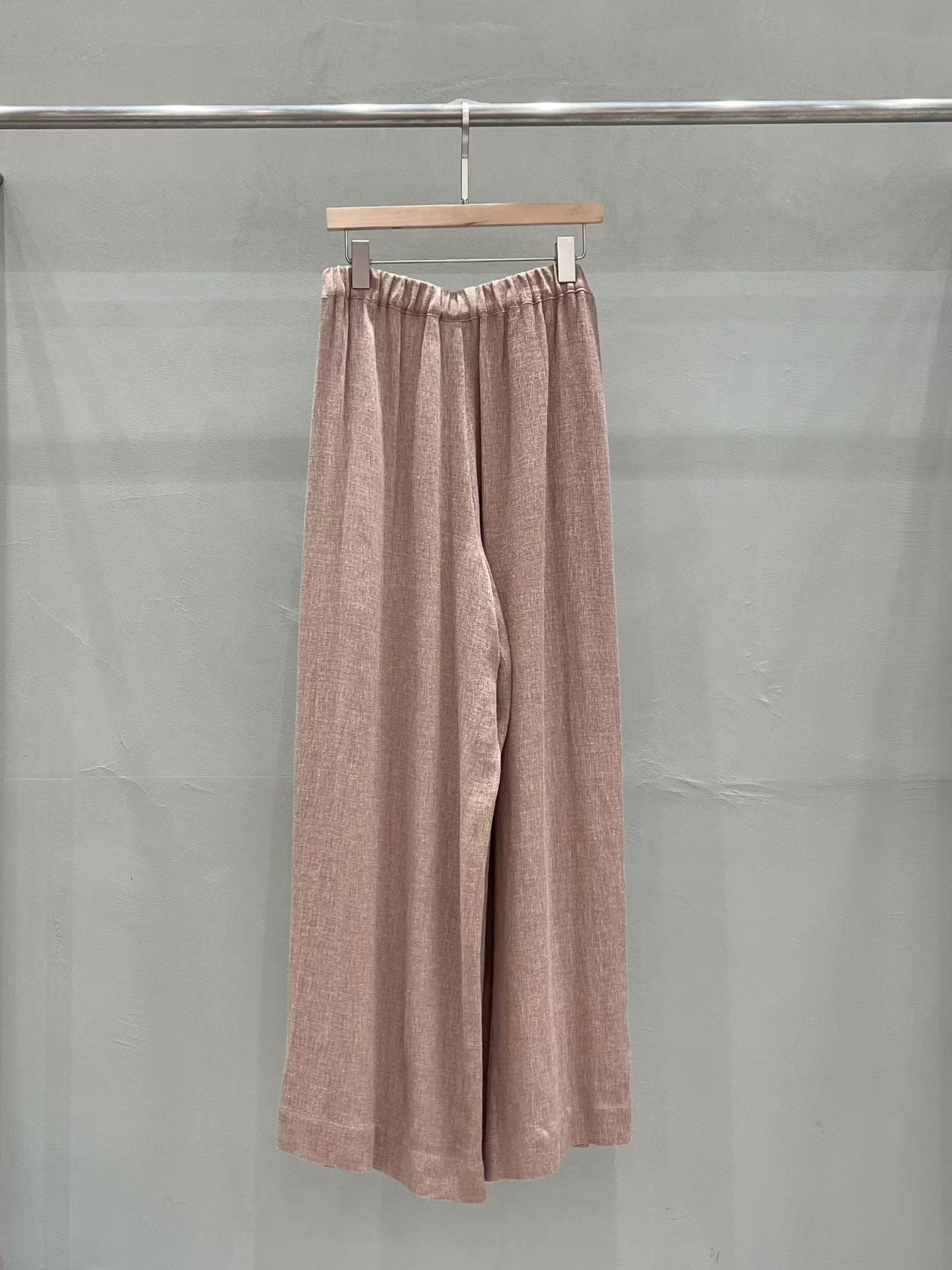 Flowy Summer Linen Essential Pants  | 夏日亞麻垂墜飄逸褲