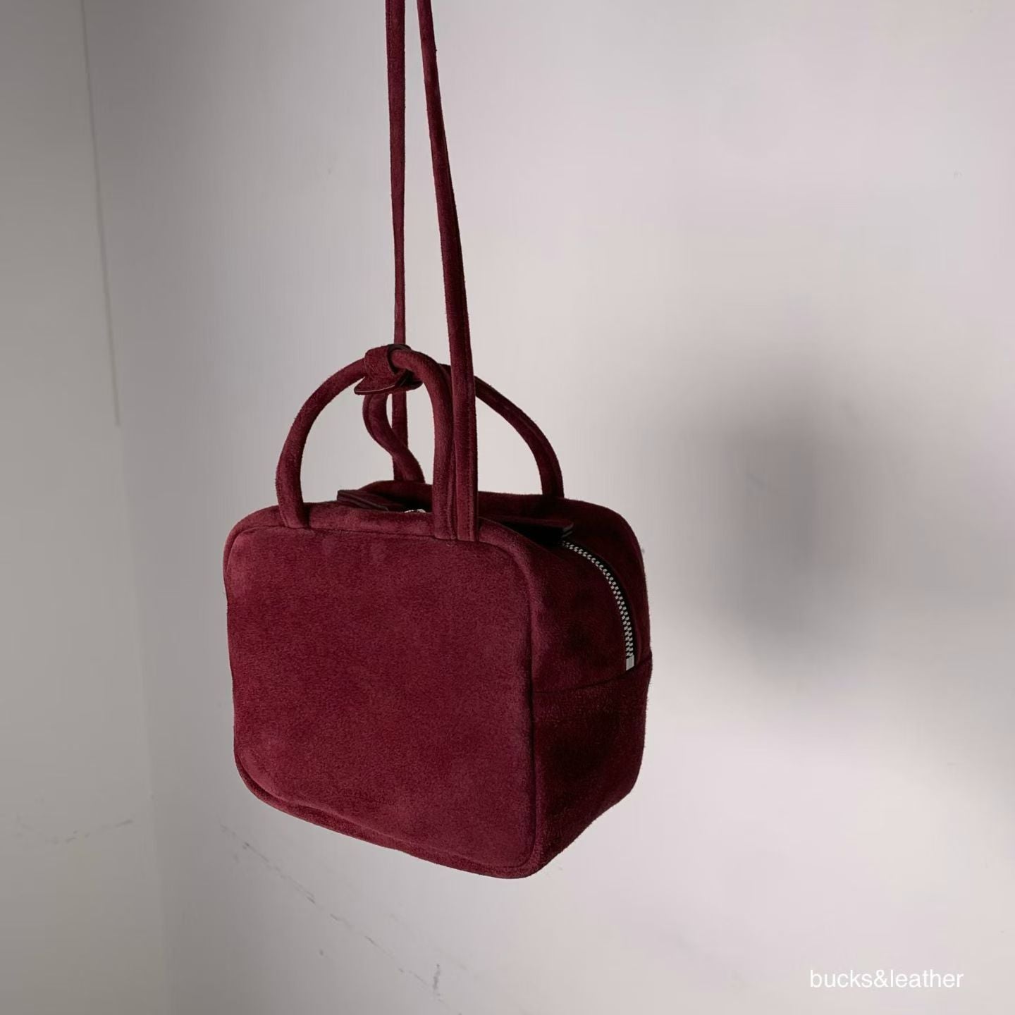 【Monotour 連線】Bucks & Leather Mini Lambskin Lunchbox Bag