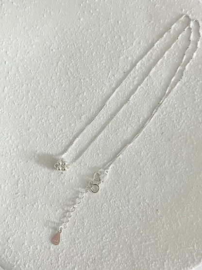 Petite Bead Block Necklace | 方形串珠頸鏈￼