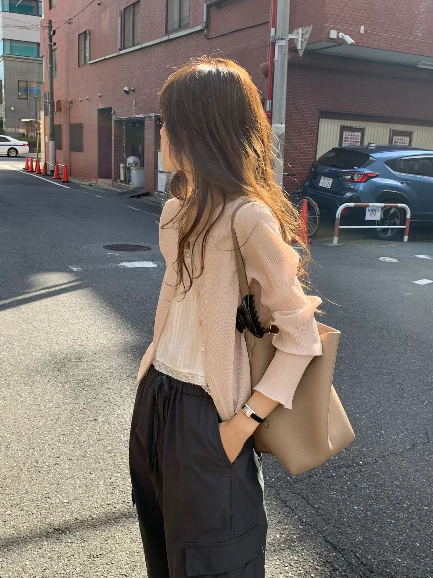 Feather Papier Cardigan | 紙感薄霧針織外套