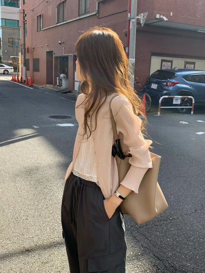 Feather Papier Cardigan | 紙感薄霧針織外套