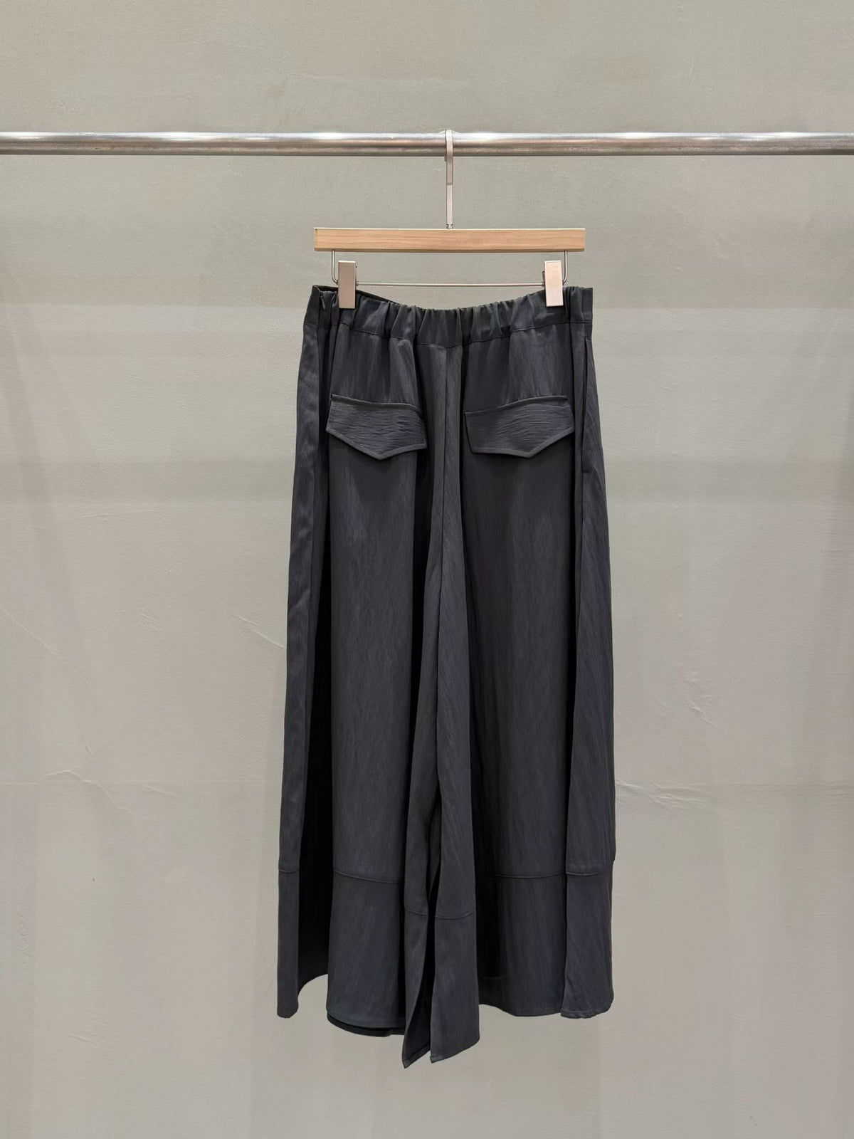 Tailored Contrast Waistband Stripe Trousers | 修身拼色腰線條紋長褲