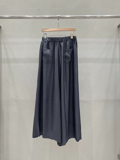 Luxurious Icy Cooling Pants | 絲滑冰感闊長褲