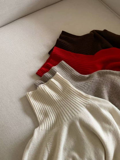 [連線壓軸加碼款] COMEBACK~升級回歸 Wholegarment Cashmere Highneck Knit 2.0