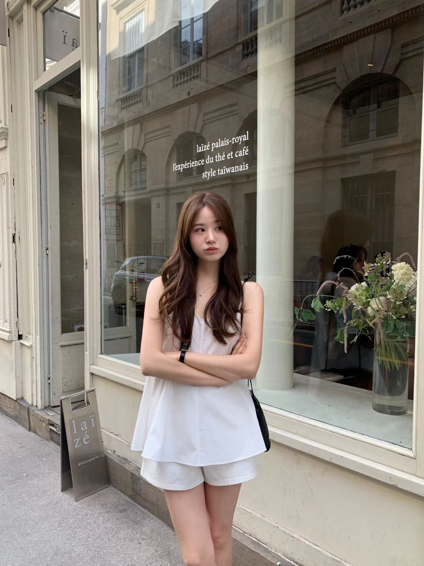 Summer Poppy Peplum Blouse | 夏日小傘擺修身上衣