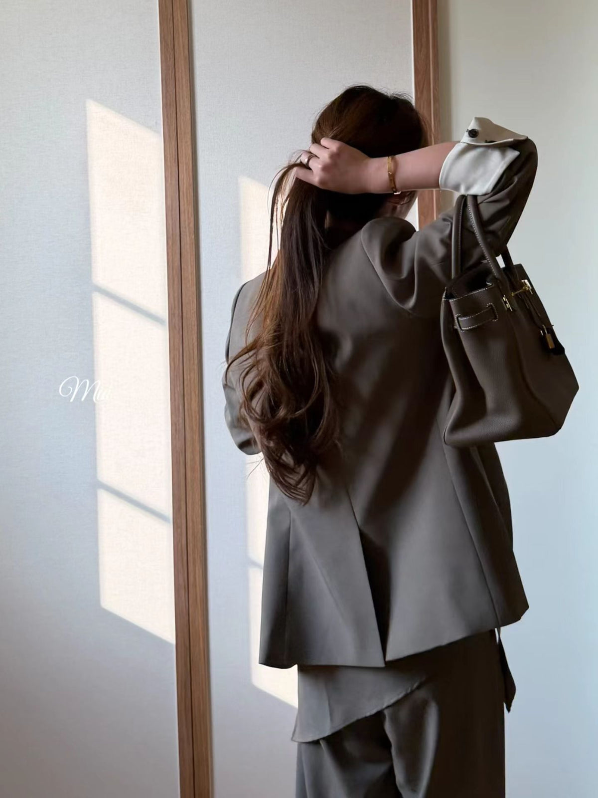 Softly Tailored Off Duty Blazer | 柔挺版型寬鬆西裝外套