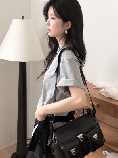 【顯瘦版型T】基礎款落肩短袖T | Ultra Softie Boxy Tee