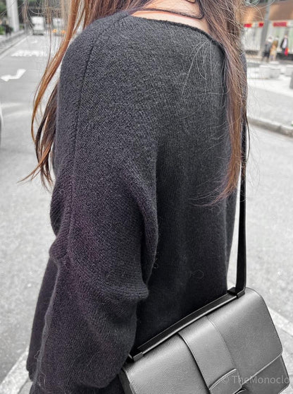 [Made in Italy] Wool Knit Top | Wool 軟棉棉針織上衣