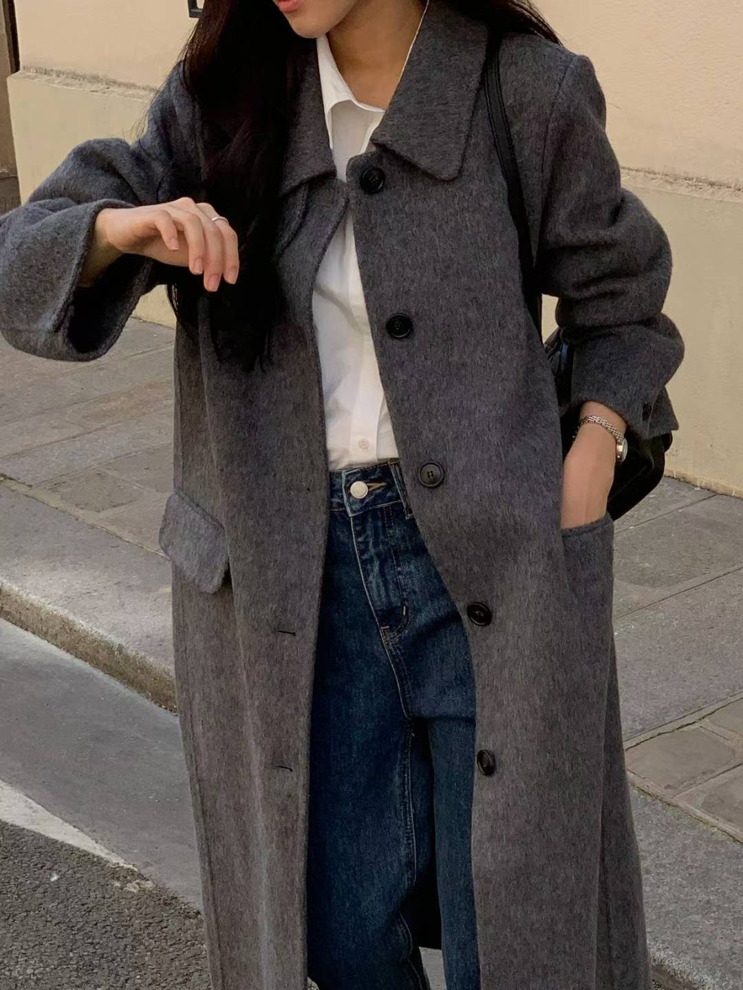 Classic Heritage Long Wool Coat