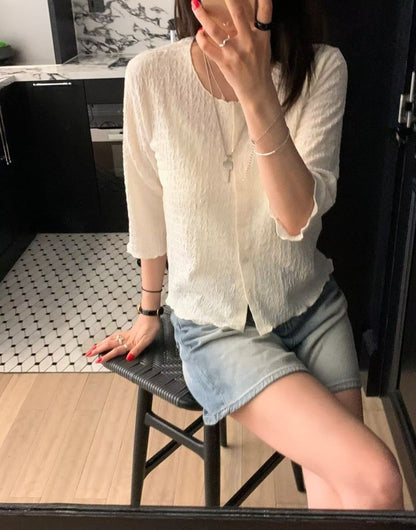Pillow Soft Knit Cardigan | 枕感柔軟薄外套