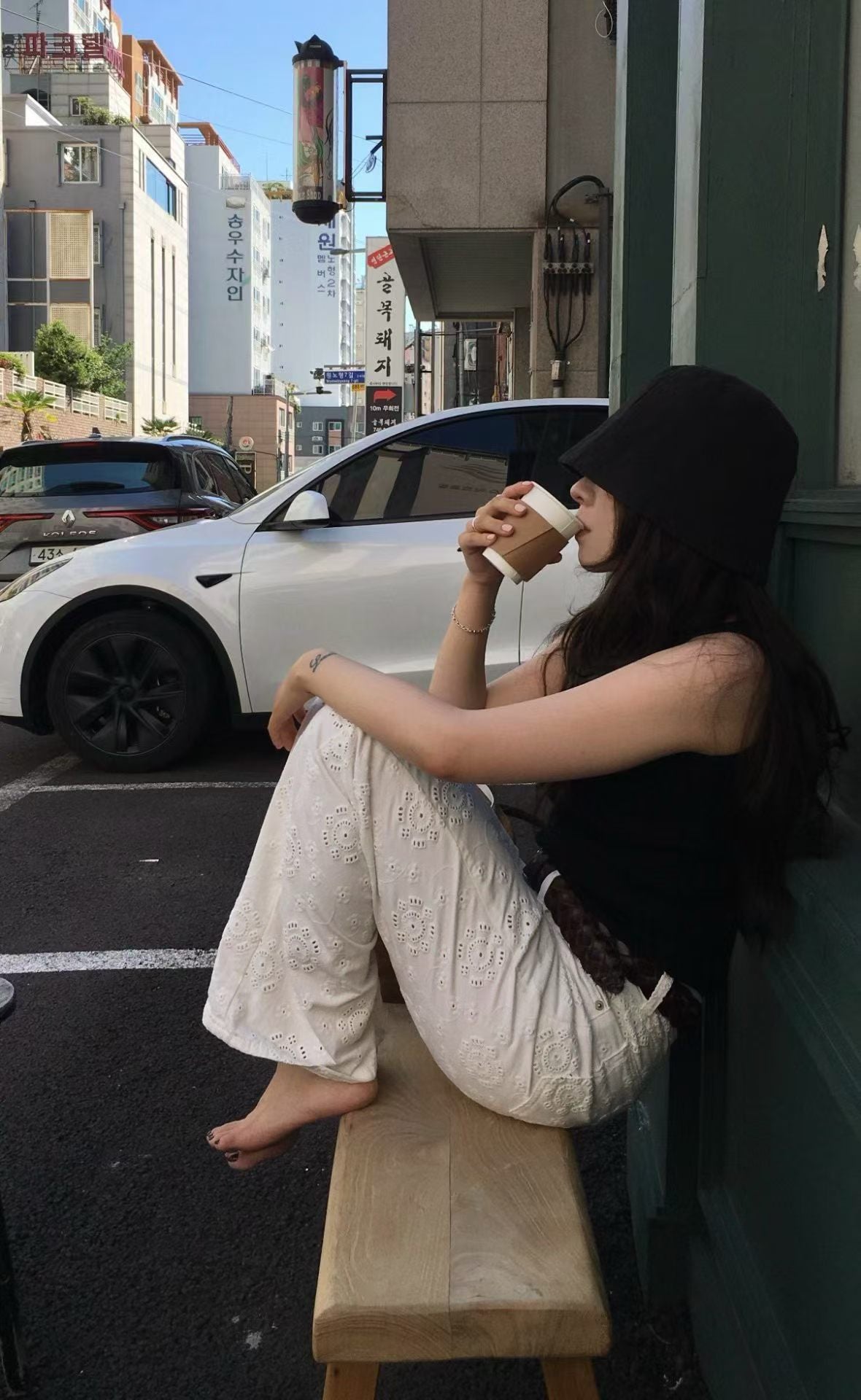 Soft Crochet Daily Pants | 柔軟鉤針慵懶感長褲