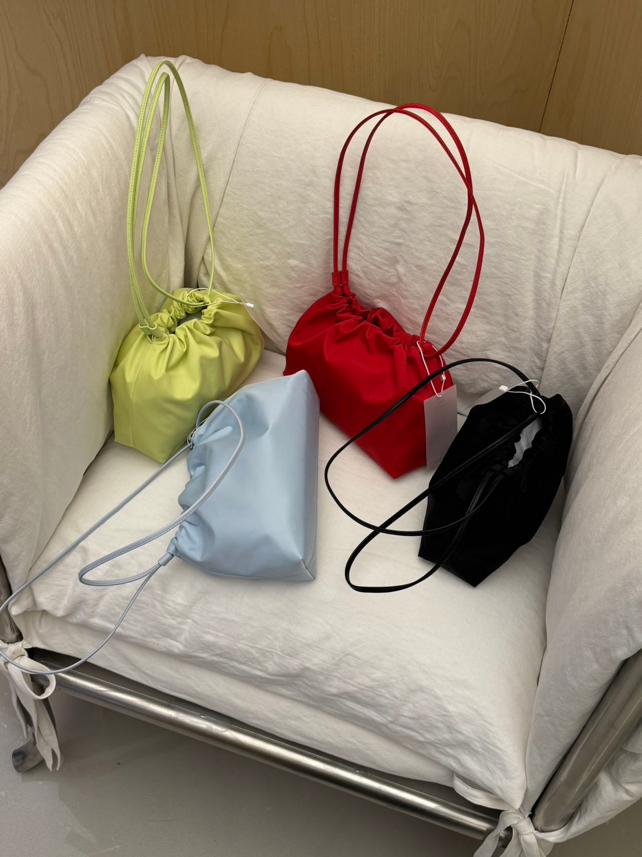 [連線壓軸加碼款] Nylon Pleated Dumpling Bag