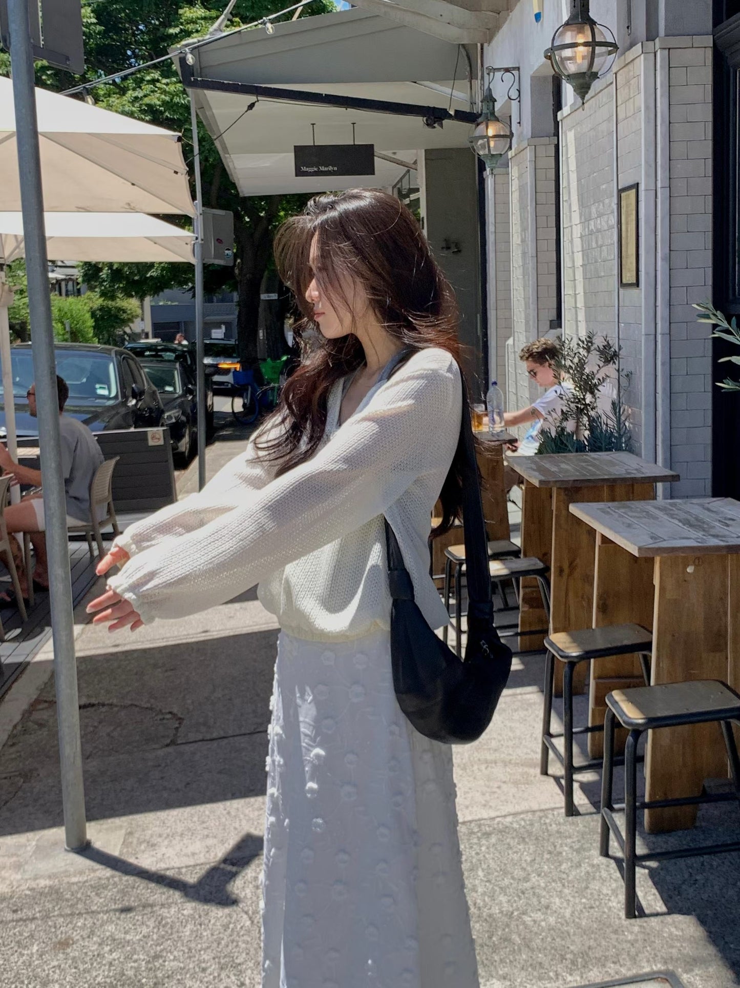 Slouchy Balloon Effortless Cover Up Knit