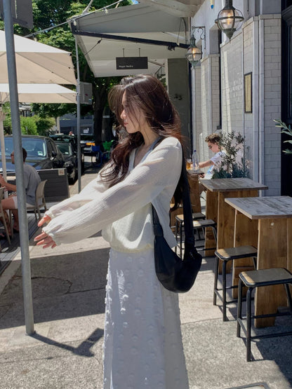 Slouchy Balloon Effortless Cover Up Knit