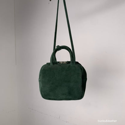 【Monotour 連線】Bucks & Leather Mini Lambskin Lunchbox Bag