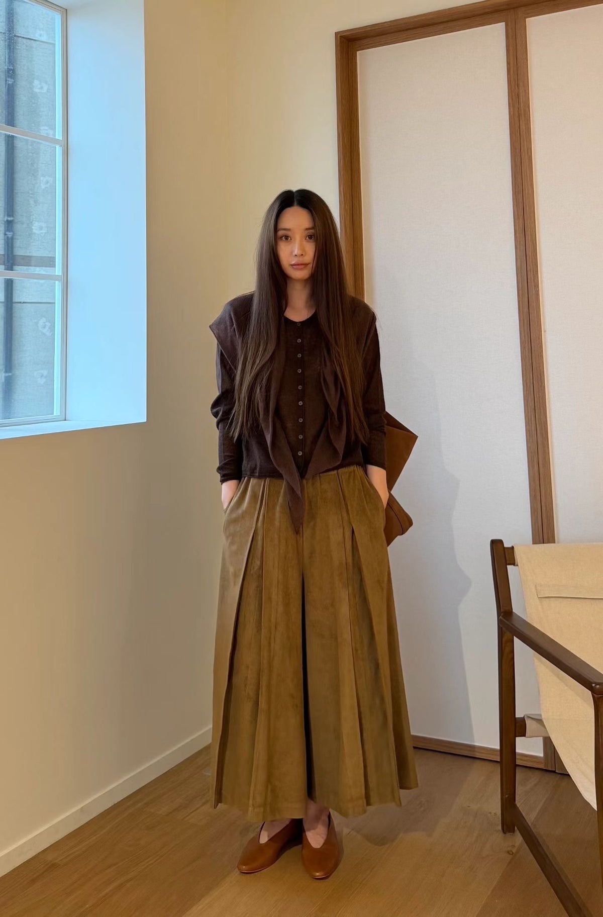Featherlight Sheer Mist Mohair Cardigan | 輕盈霧感薄透馬海毛針織外套