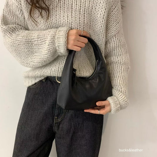 【Monotour 連線】Bucks & Leather Mini Lambskin Coconut Bag