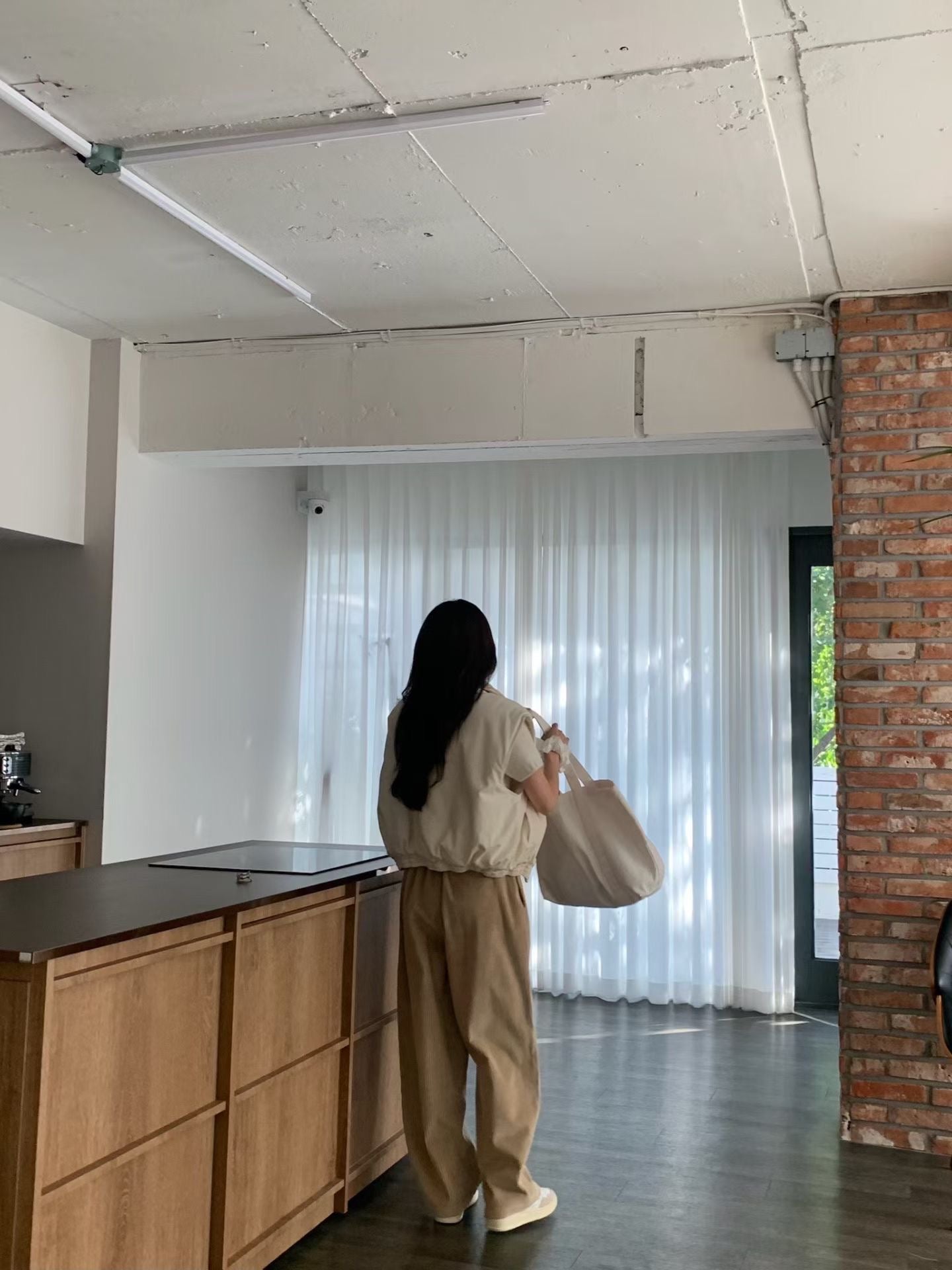 Corduroy Collar Quilted Vest Jacket | 燈芯絨領夾綿背心外套