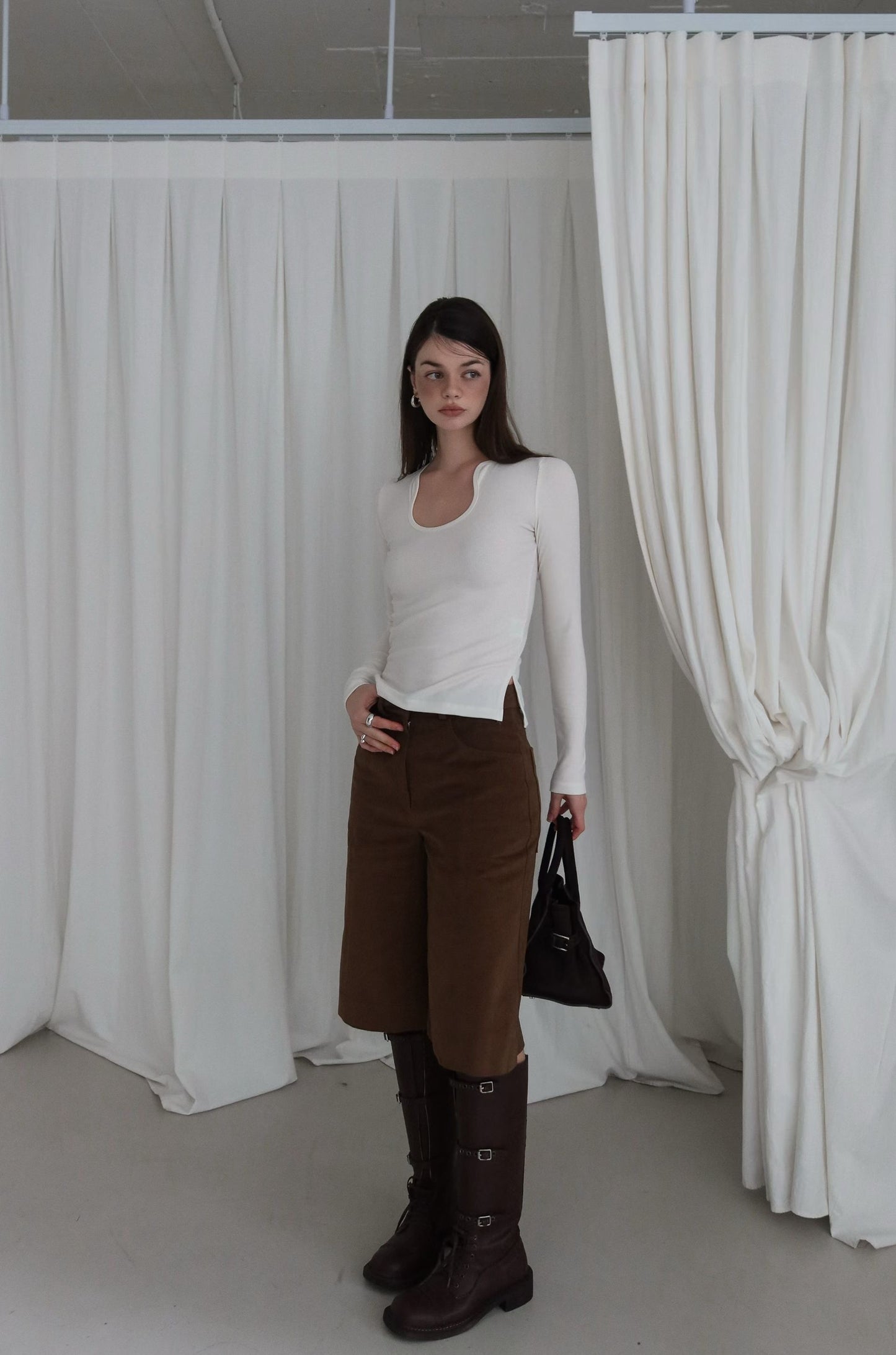 Hourglass Long Sleeves & Tank Top 2pcs Set