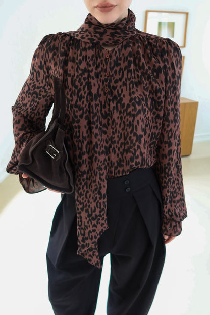 The Cecilia Chiffon  Blouse