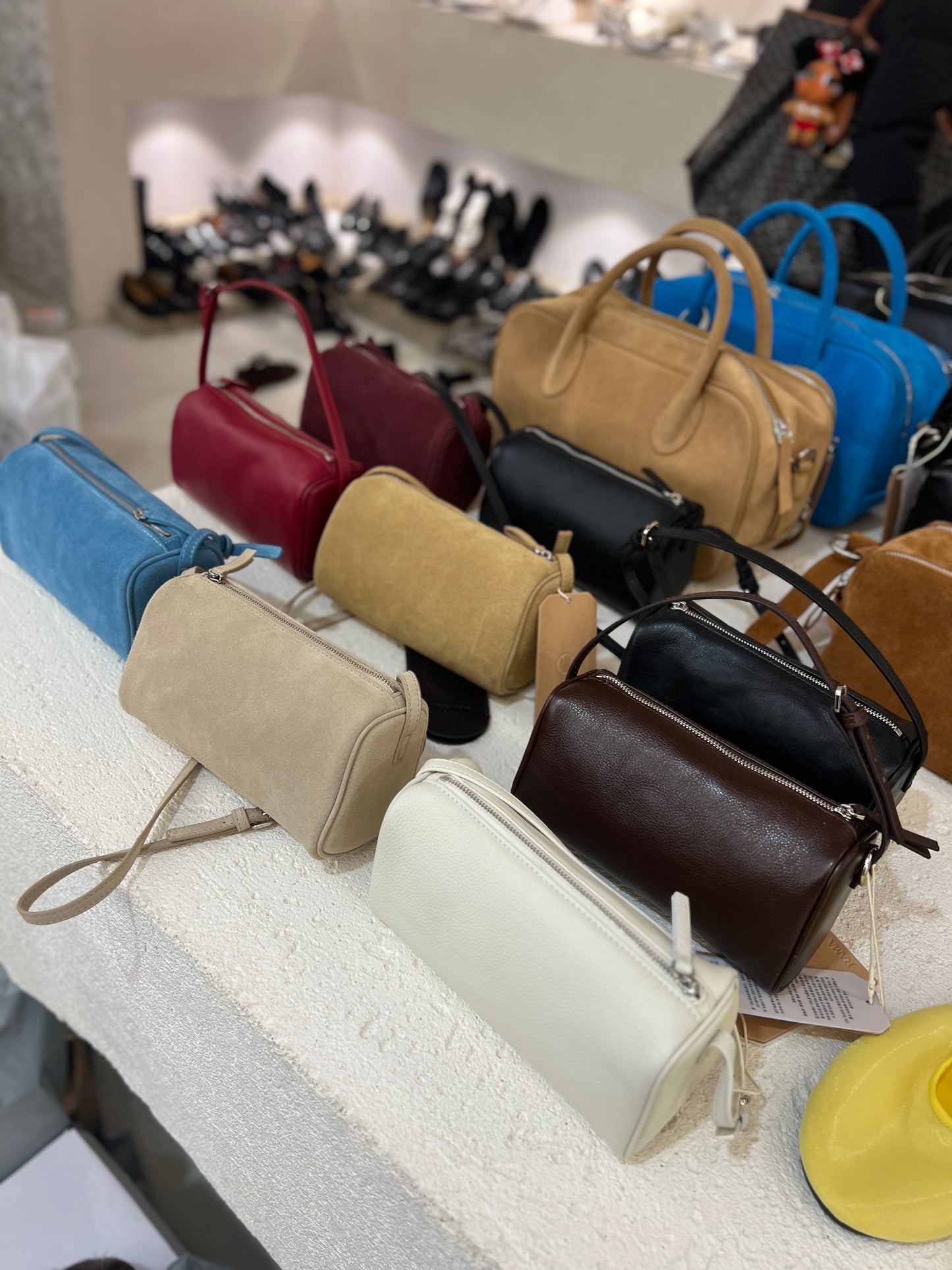 [連線壓軸加碼款] 🇮🇹Italian Leather🇮🇹 高質極小眾韓國皮革品牌 - Calf Leather 2-Way Mini Lunchbox Bag
