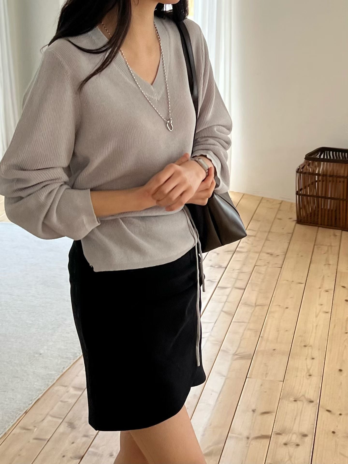 [𝑳𝒊𝒏𝒆𝒏 𝑬𝒅𝒊𝒕] Featherlight Soft Linen Cover-up | 飄羽天絲混麻罩衫