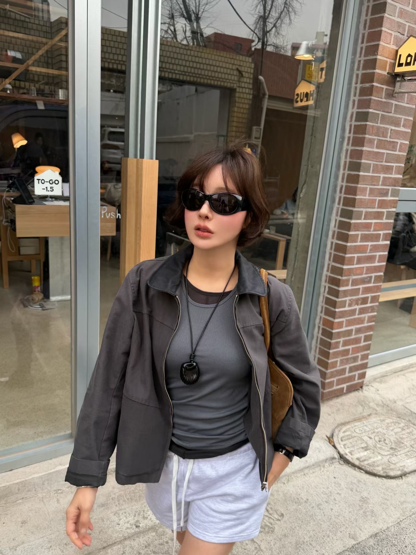 Timeless Chic Spring Utility Jacket