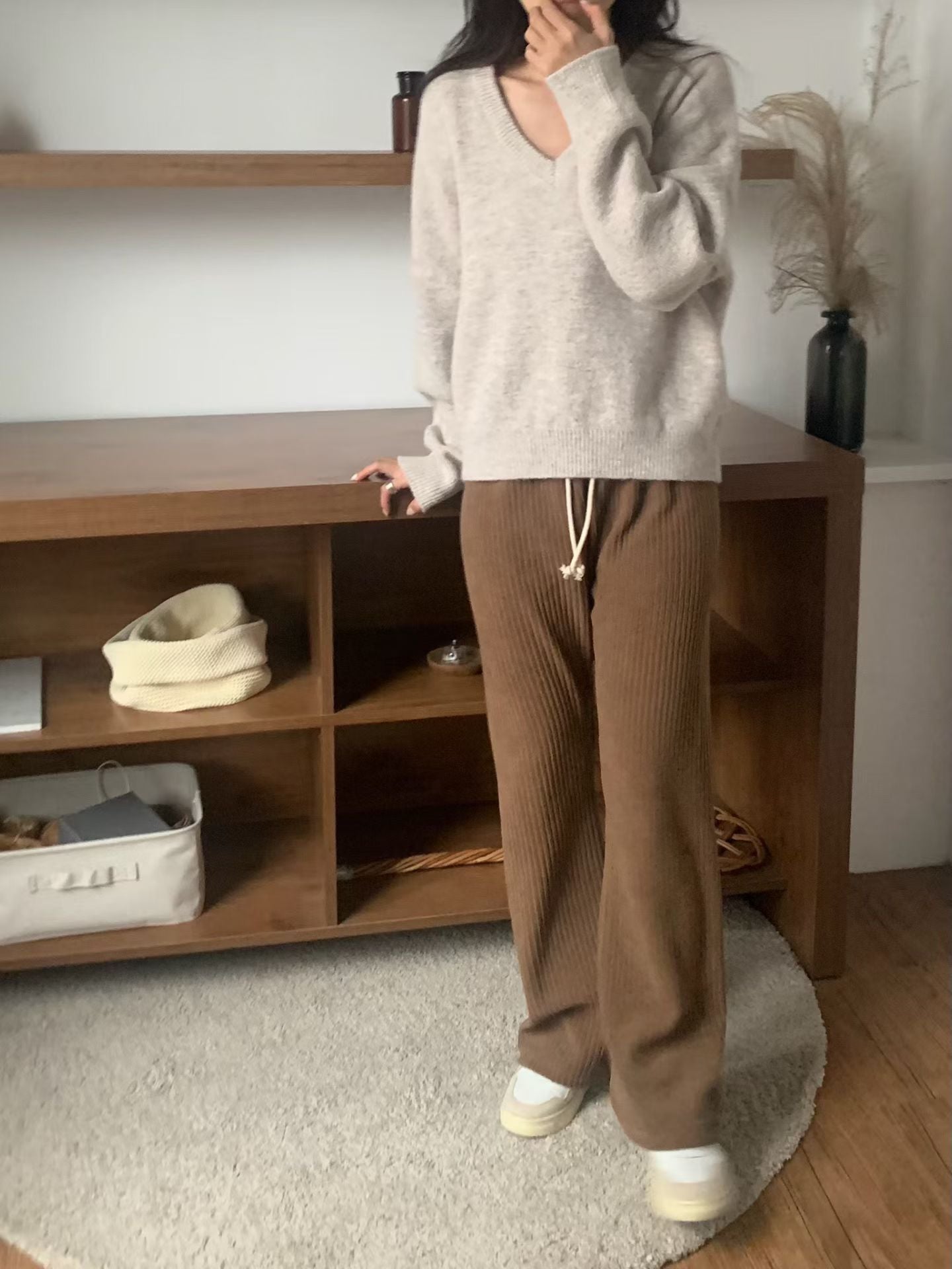 [連線壓軸加碼款] Everyday Comfort Stretchy Pants | 冬日基礎直紋彈力褲